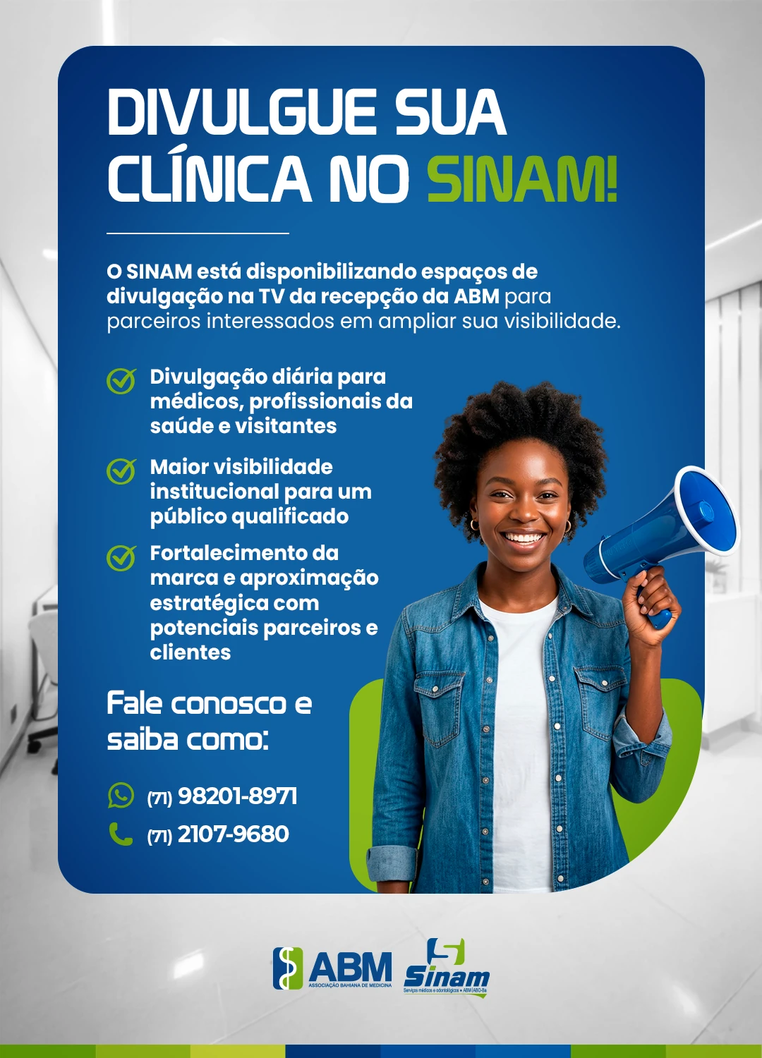 Campanha divulgação SINAM